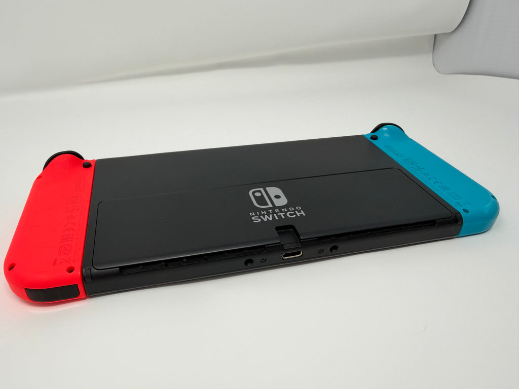 Nintendo Switch OLED Console with Blue and Red Joy-Cons 64GB